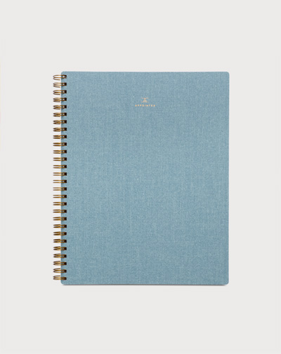Notebook Chambray Blue