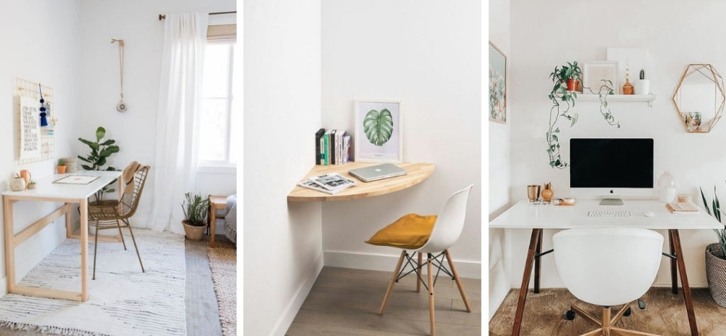 inspirerende thuiswerkplek minimalistisch